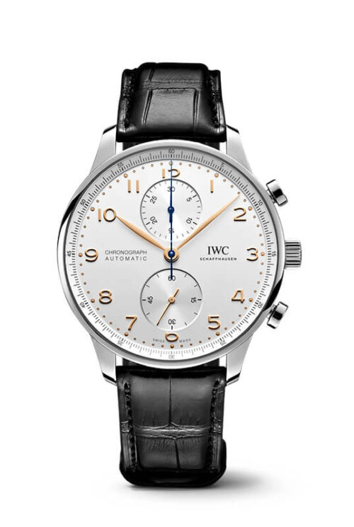 IWC Portugieser Chronograph IW371604 Shop now in Canberra, Perth, Sydney, Sydney Barangaroo, Melbourne, Melbourne Airport & Online