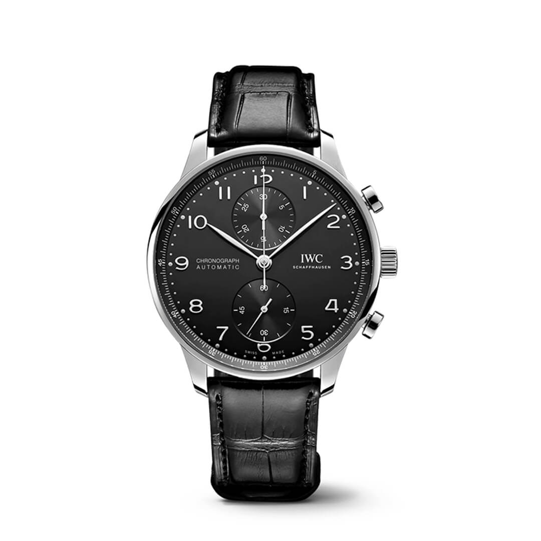 IWC Portugieser Chronograph IW371609 Shop now in Canberra, Perth, Sydney, Sydney Barangaroo, Melbourne, Melbourne Airport & Online