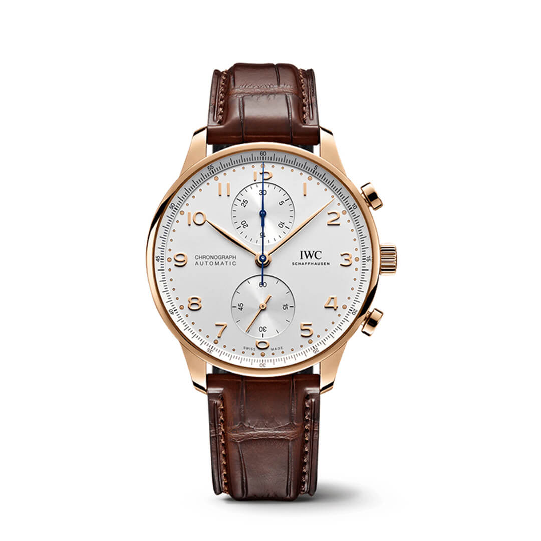 IWC Portugieser Chronograph IW371611 Shop now in Canberra, Perth, Sydney, Sydney Barangaroo, Melbourne, Melbourne Airport & Online