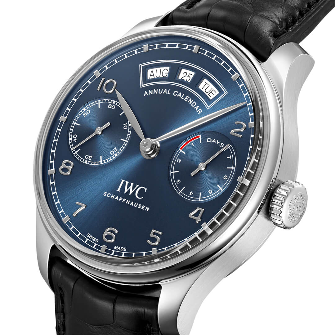 IWC Portugieser Annual Calendar IW503502 Shop now in Canberra, Perth, Sydney, Sydney Barangaroo, Melbourne, Melbourne Airport & Online