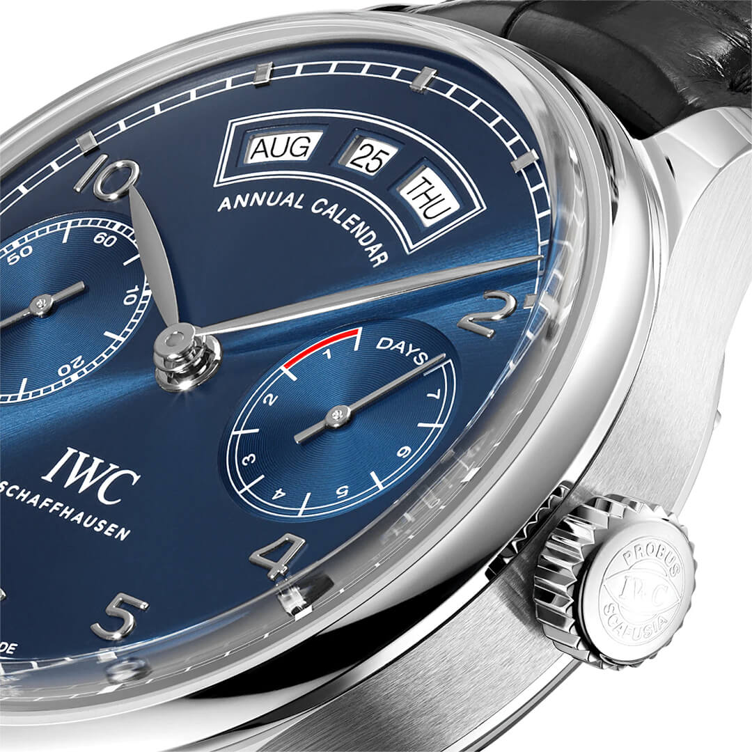 IWC Portugieser Annual Calendar IW503502 Shop now in Canberra, Perth, Sydney, Sydney Barangaroo, Melbourne, Melbourne Airport & Online