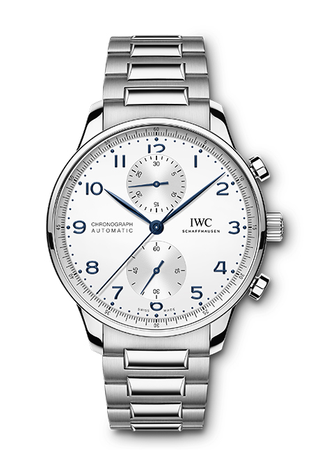 IWC Portugieser Chronograph IW371617 Shop now in Canberra, Perth, Sydney, Sydney Barangaroo, Melbourne, Melbourne Airport & Online