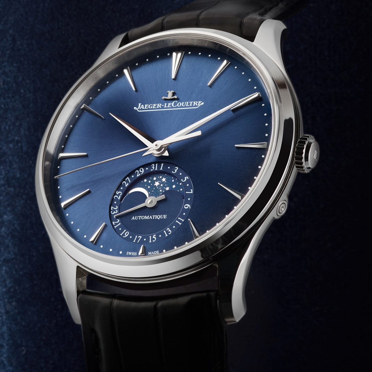 Jaeger-LeCoultre Master Ultra Thin Moon Q1368480 Shop Jaeger-LeCoultre now in Melbourne, Melbourne Airport, Perth, Canberra, Sydney, Sydney Barangaroo and Online.