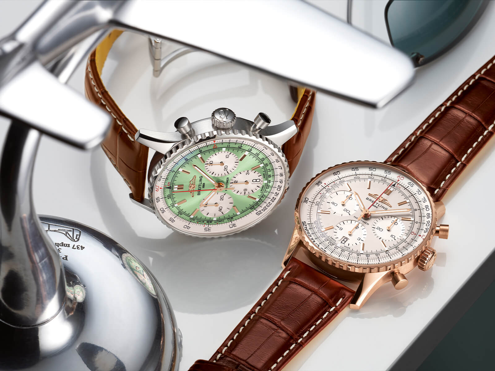 Discover the new Breitling Navitimer B01 Chronograph Collection Watches of Switzerland