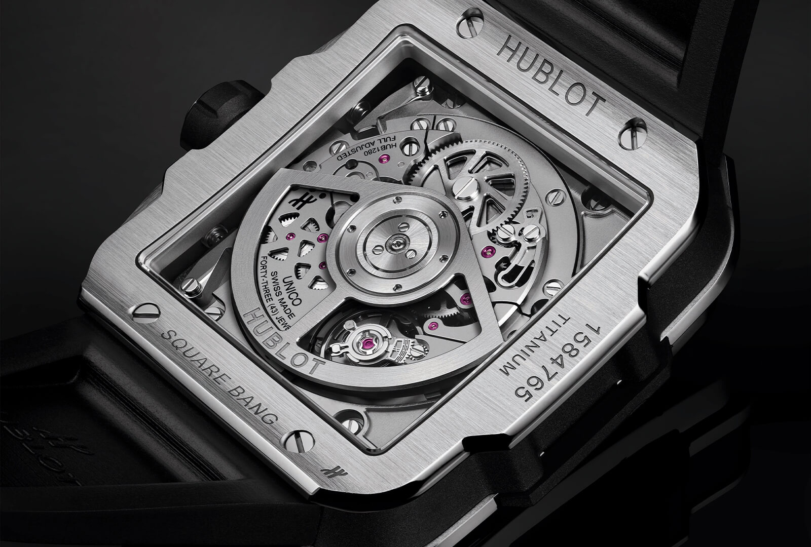 hublot square bang Unico Unico Titanium_821.NX.0170.RX-FD-HR-B Australia Melbourne Sydney Perth