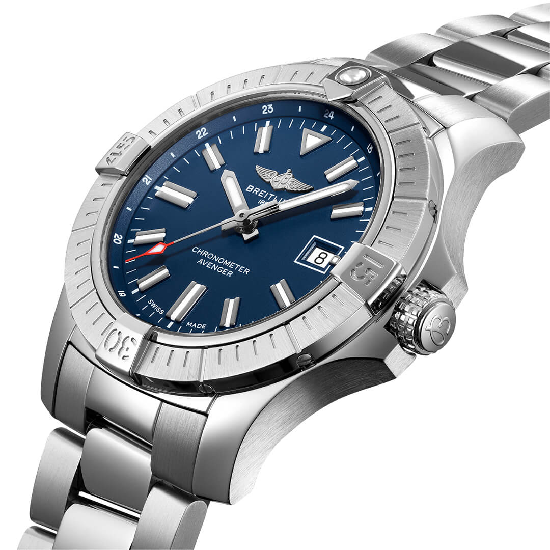 Breitling Avenger Automatic 43 A17318101C1A1 Shop Now In Canberra, Melbourne, Melbourne Airport, Sydney, Sydney Barangaroo and Perth & Online