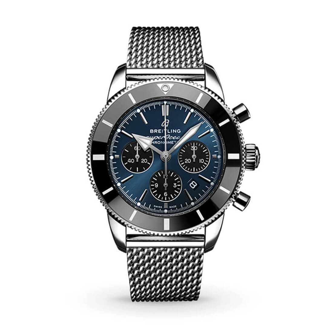 Breitling Superocean Heritage B01 Chronograph 44 AB0162121C1A1 Shop Now In Canberra, Perth, Melbourne, Melbourne Airport, Sydney, Sydney Barangaroo & Online