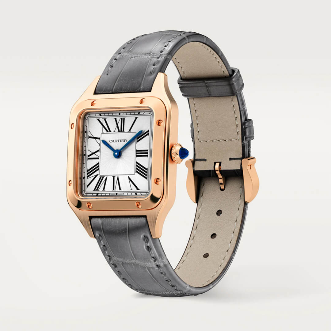 Cartier Santos-Dumont Watch WGSA0022 Shop Now In Perth, Canberra, Melbourne, Melbourne Airport, Sydney, Sydney Barangaroo & Online