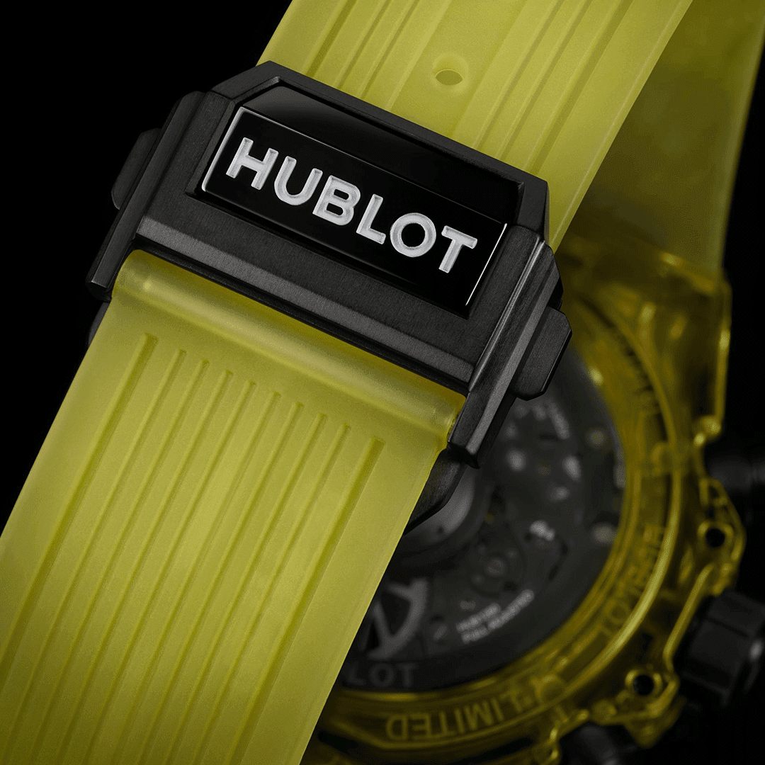 HUBLOT Big Bang Unico Yellow Sapphire 441.JY.4909.RT Shop HUBLOT at Watches of Switzerland Perth, Sydney and Melbourne Airport.