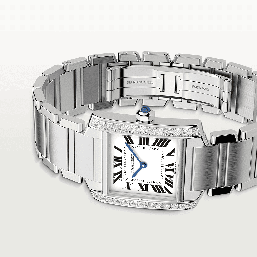 Cartier Tank Française Watch W4TA0009 Shop Cartier at Watches of Switzerland Canberra, Melbourne, Melbourne International Airport, Perth, Sydney, Sydney Barangaroo and Online.