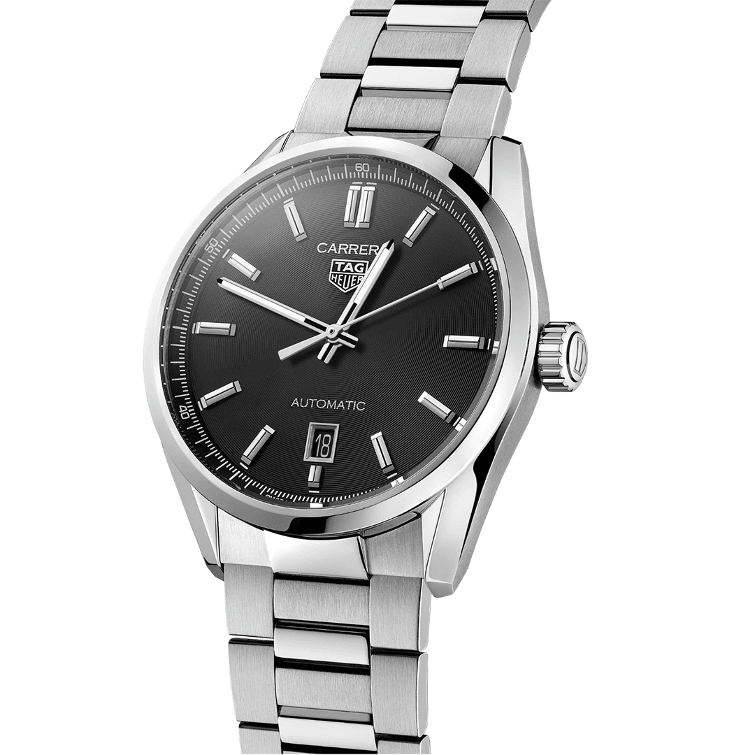 TAG Heuer Carrera Calibre 5 Automatic WBN2110.BA0639 Shop TAG Heuer at Watches of Switzerland Canberra, Melbourne Airport and Online