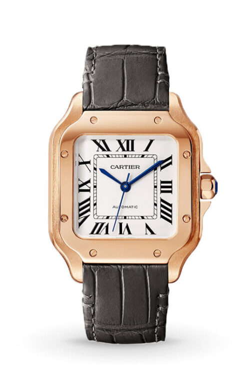 Santos De Cartier Watch WGSA0028 Shop Cartier at Watches of Switzerland Canberra, Melbourne, Melbourne International Airport, Perth, Sydney, Sydney Barangaroo and Online.