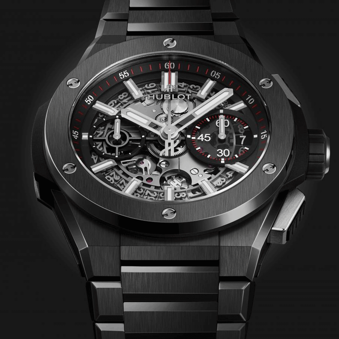 Hublot Big-Bang Integrated Black Magic 451.CX.1170.CX Shop HUBLOT at Watches of Switzerland Perth, Sydney and Melbourne Airport.