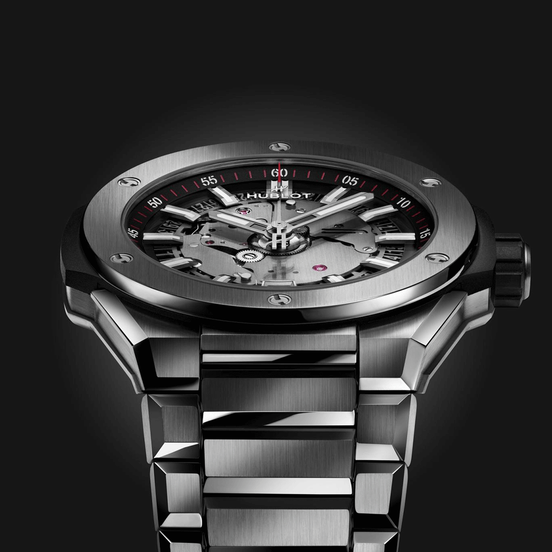 Hublot Big Bang Integrated Time Only Titanium 456.NX.0170.NX Shop HUBLOT at Watches of Switzerland Perth, Sydney and Melbourne Airport.