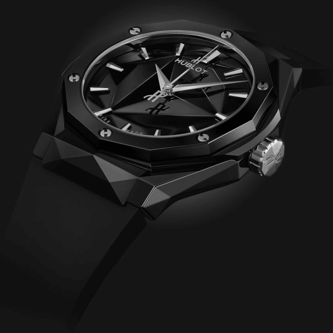 Hublot Classic Fusion Orlinski Black Magic 550.CS.1800.RX.ORL21 Shop HUBLOT at Watches of Switzerland Perth, Sydney and Melbourne Airport.