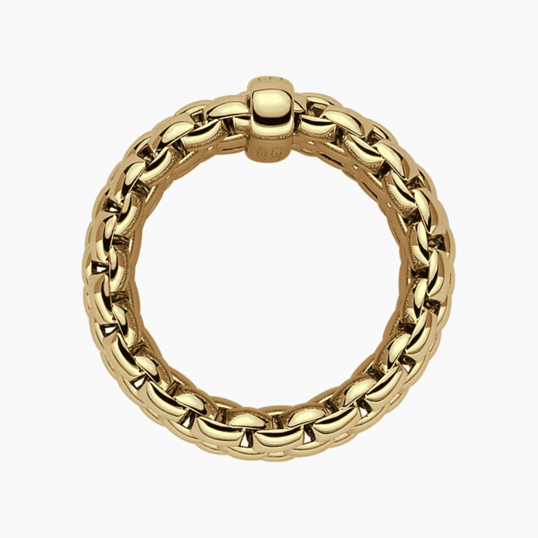 FOPE Essentials Yellow Gold Ring AN05L