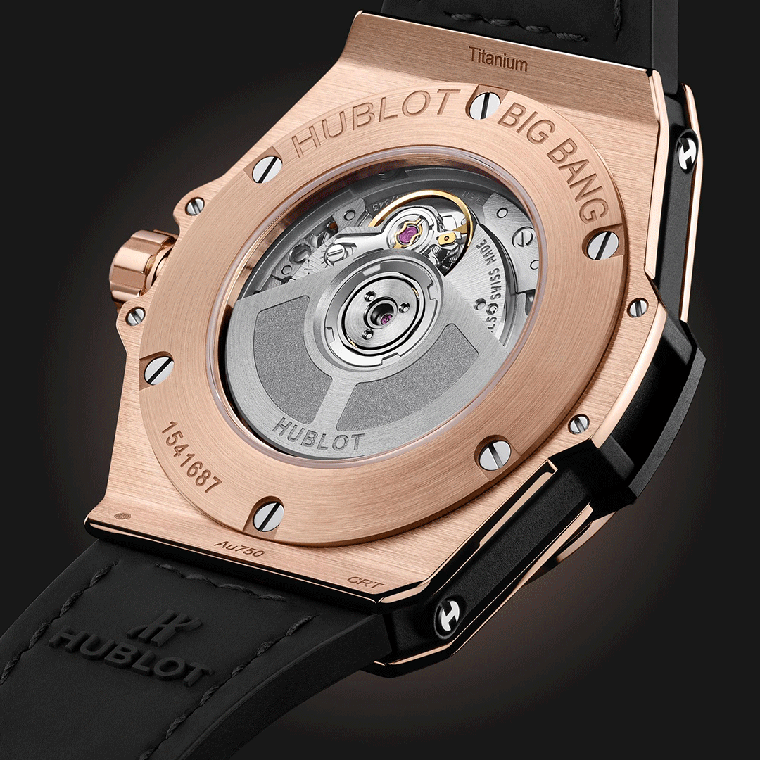 Hublot Big Bang One Click King Gold Rainbow 485.OX.9900.LR.0999 Shop HUBLOT now at Watches of Switzerland Perth, Sydney and Melbourne Airport.