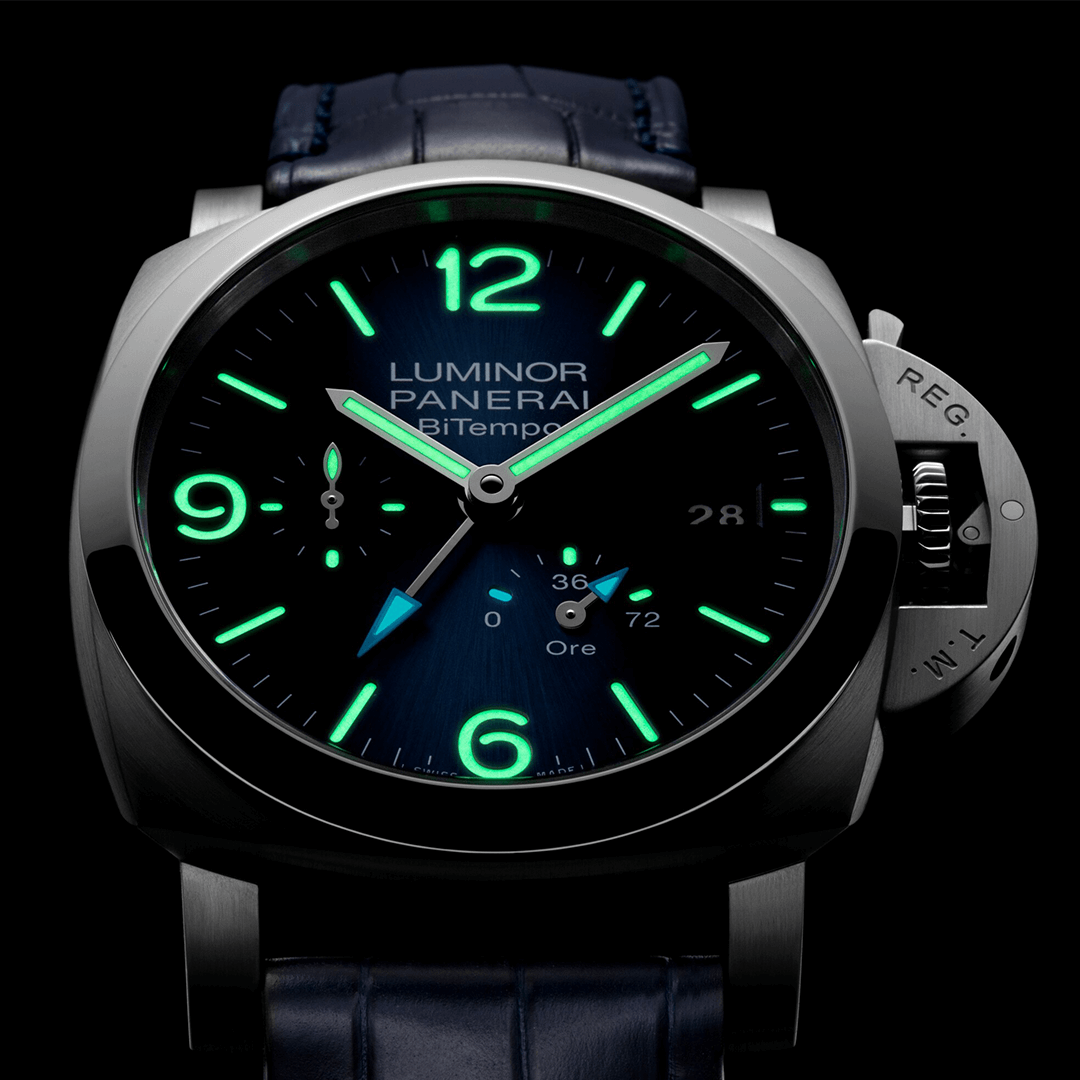 Panerai Luminor BiTempo PAM01361 Shop Panerai at Watches of Switzerland Sydney, Barangaroo, Perth Boutiques and Online.