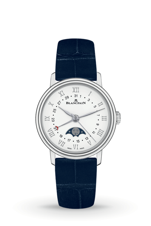 Blancpain Villeret Quantième Phases De Lune 6106-1127-55A Shop Blancpain at Watches of Switzerland Sydney Sydney, Perth. Melbourne Airport and Online.