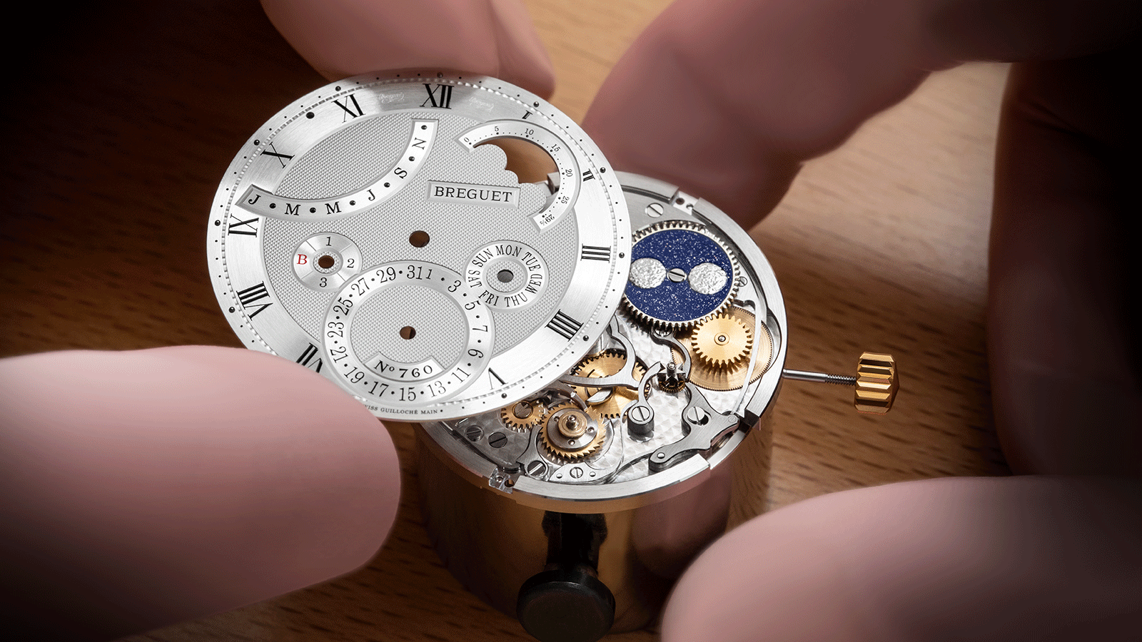 Breguet Classique Quantième Perpétuel Dial Assembly