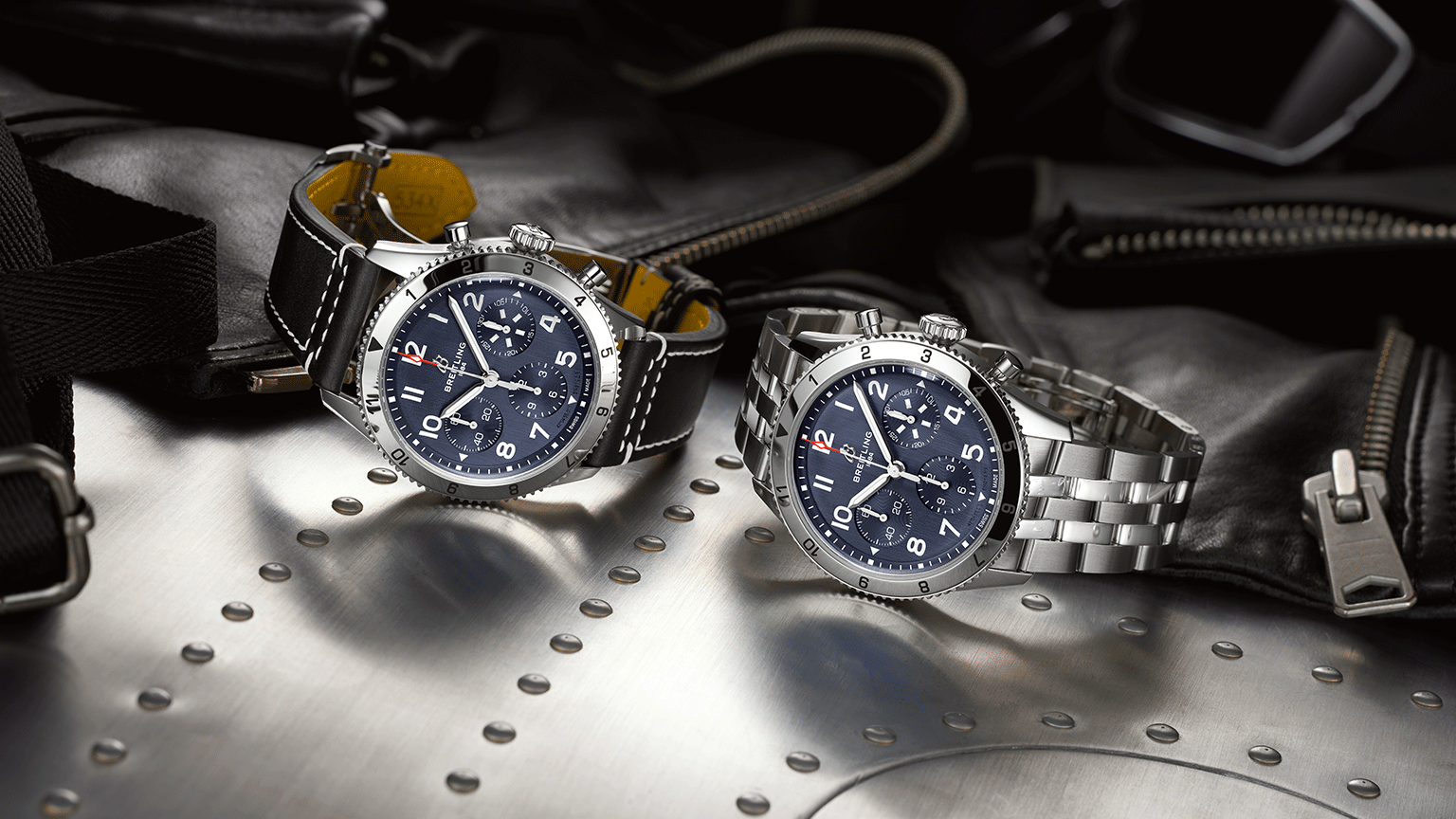 The Breitling Classic AVI Chronograph 42 Tribute To Vought F4U Corsair.