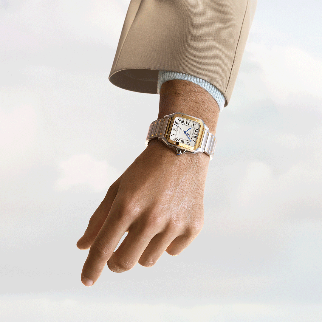 Santos De Cartier W2SA0009 Watch Shop Cartier now in Melbourne, Melbourne Airport, Perth, Canberra, Sydney, Sydney Barangaroo and Online.