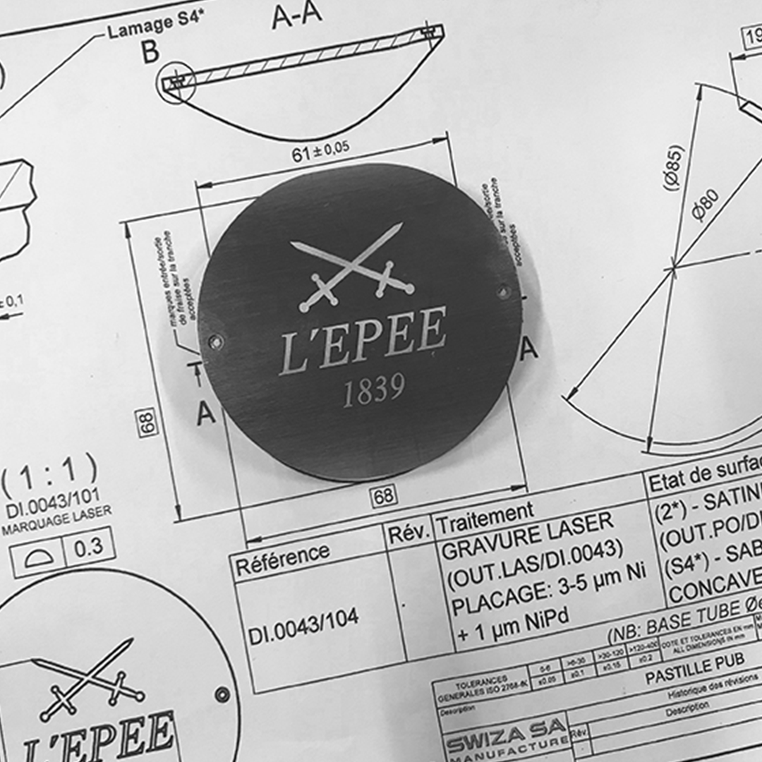 L'EPEE TIME FAST — GREEN CAR 74.6004/134