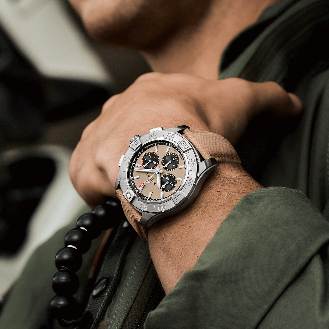Breitling super avenger 2 leather strap shop