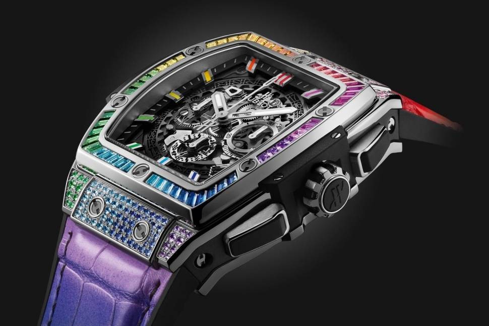 Hublot SPIRIT OF BIG BANG TITANIUM RAINBOW 42MM 642.NX.0117.LR.0999