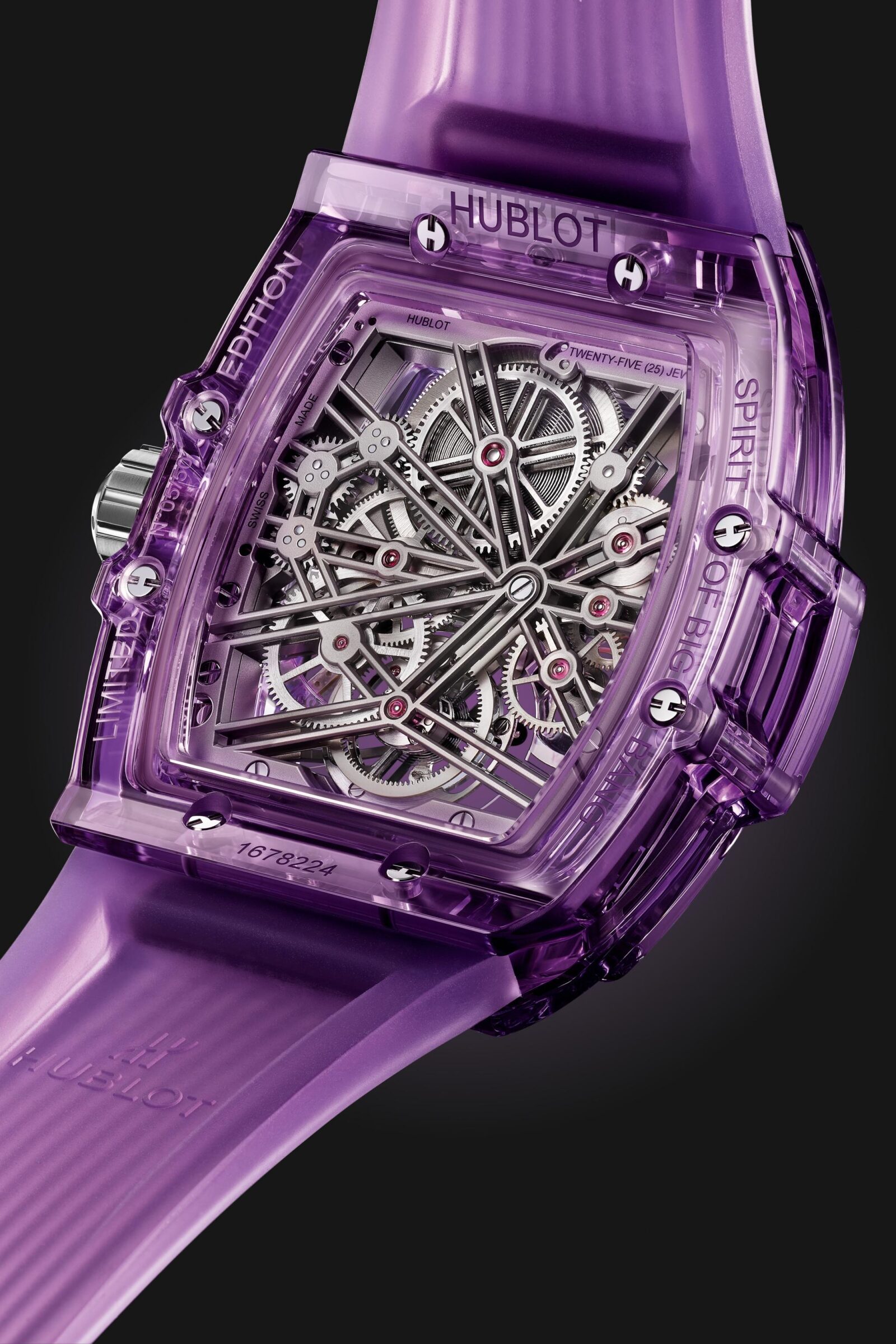 Hublot Spirit of Big Bang Tourbillon Purple Sapphire 645.JM.0120.RT