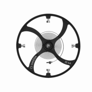 The Omega silicon balance spring.