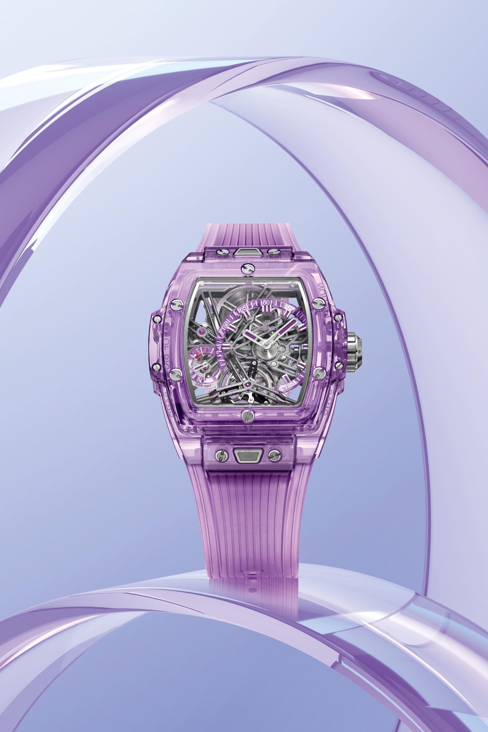 Hublot Spirit of Big Bang Tourbillon Purple Sapphire 645.JM.0120.RT