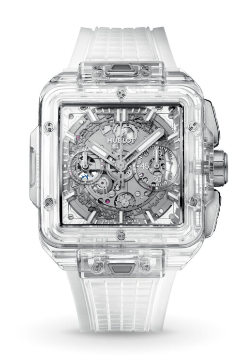 Hublot SQUARE BANG UNICO SAPPHIRE 821.JX.0120.RT