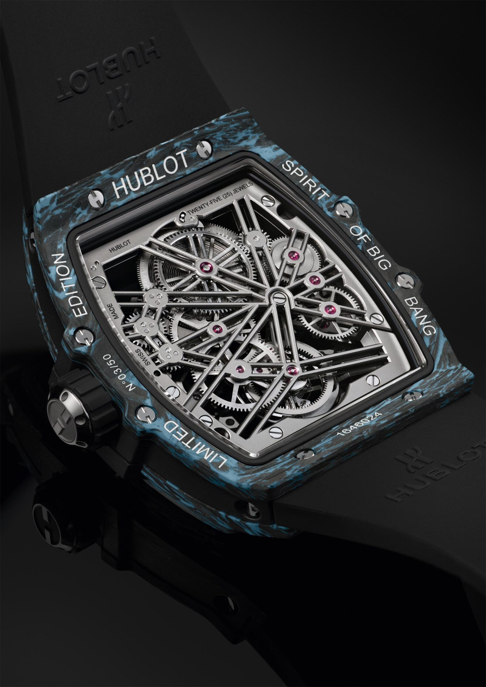 Hublot SPIRIT OF BIG BANG TOURBILLON CARBON SKY BLUE 645.QL.5117.RX