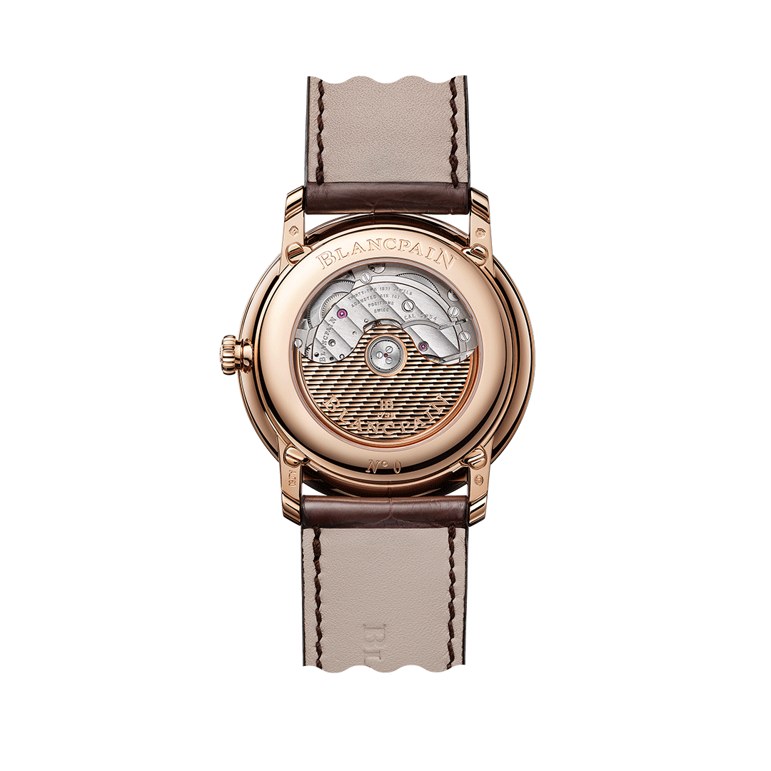 Blancpain villeret gold best sale