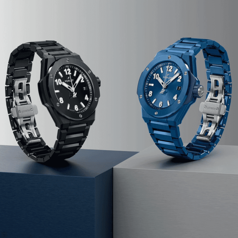 Big Bang Integrated Time Only Blue Ceramic 457.EX.7170.EX