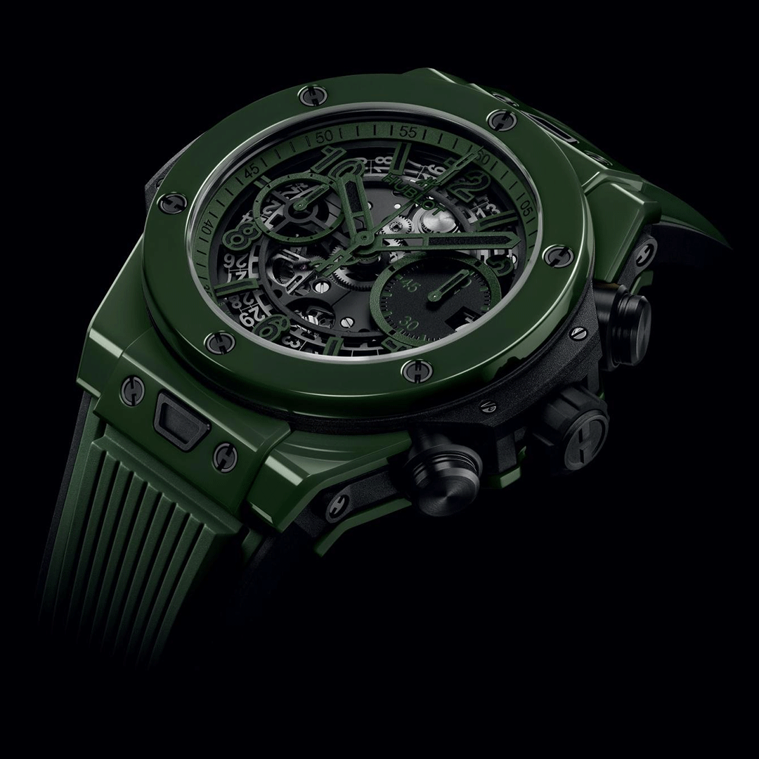 HUBLOT Big Bang Unico Dark Green Ceramic 441.GX.5210.RX