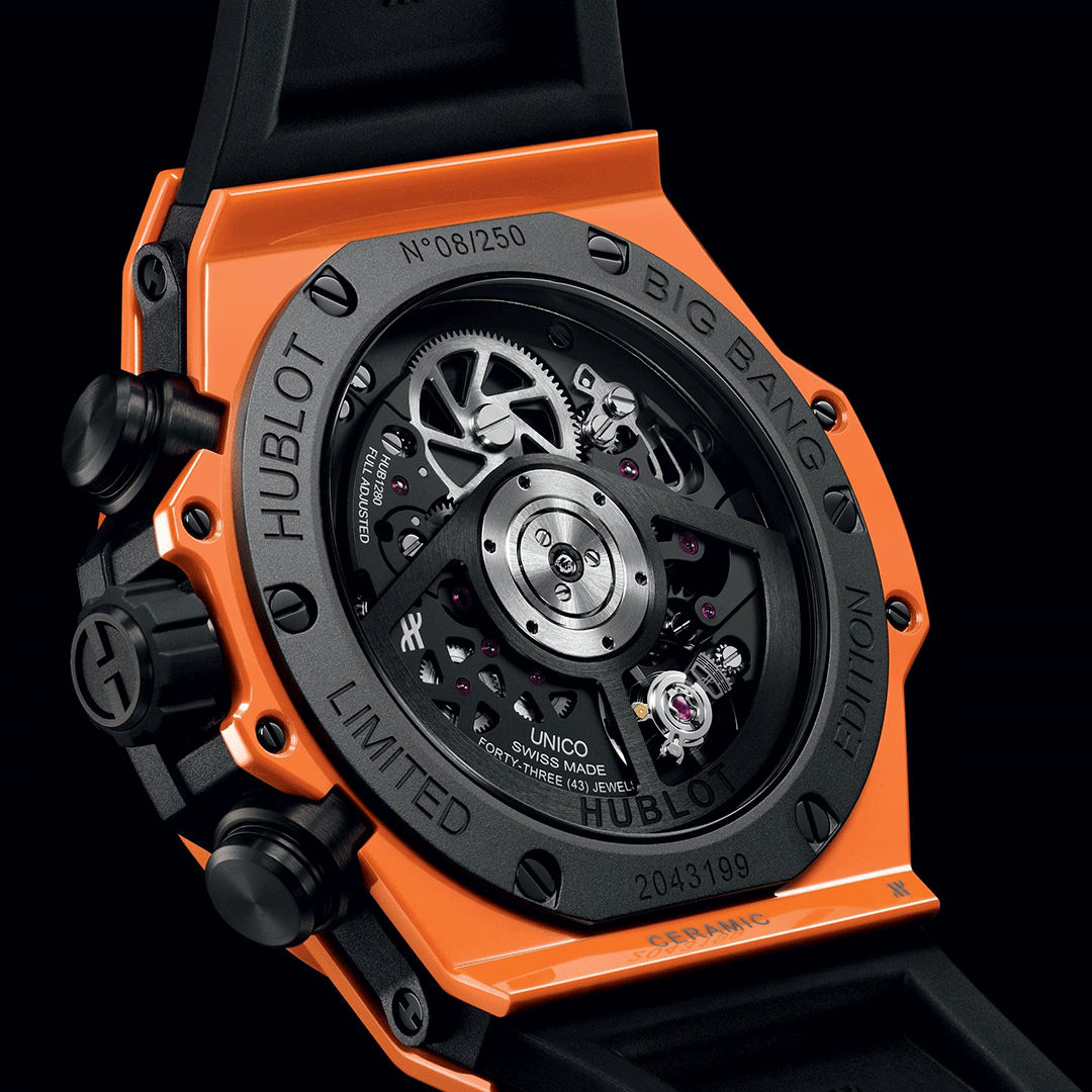 HUBLOT Big Bang Unico Orange Ceramic 441.CU.5910.RX