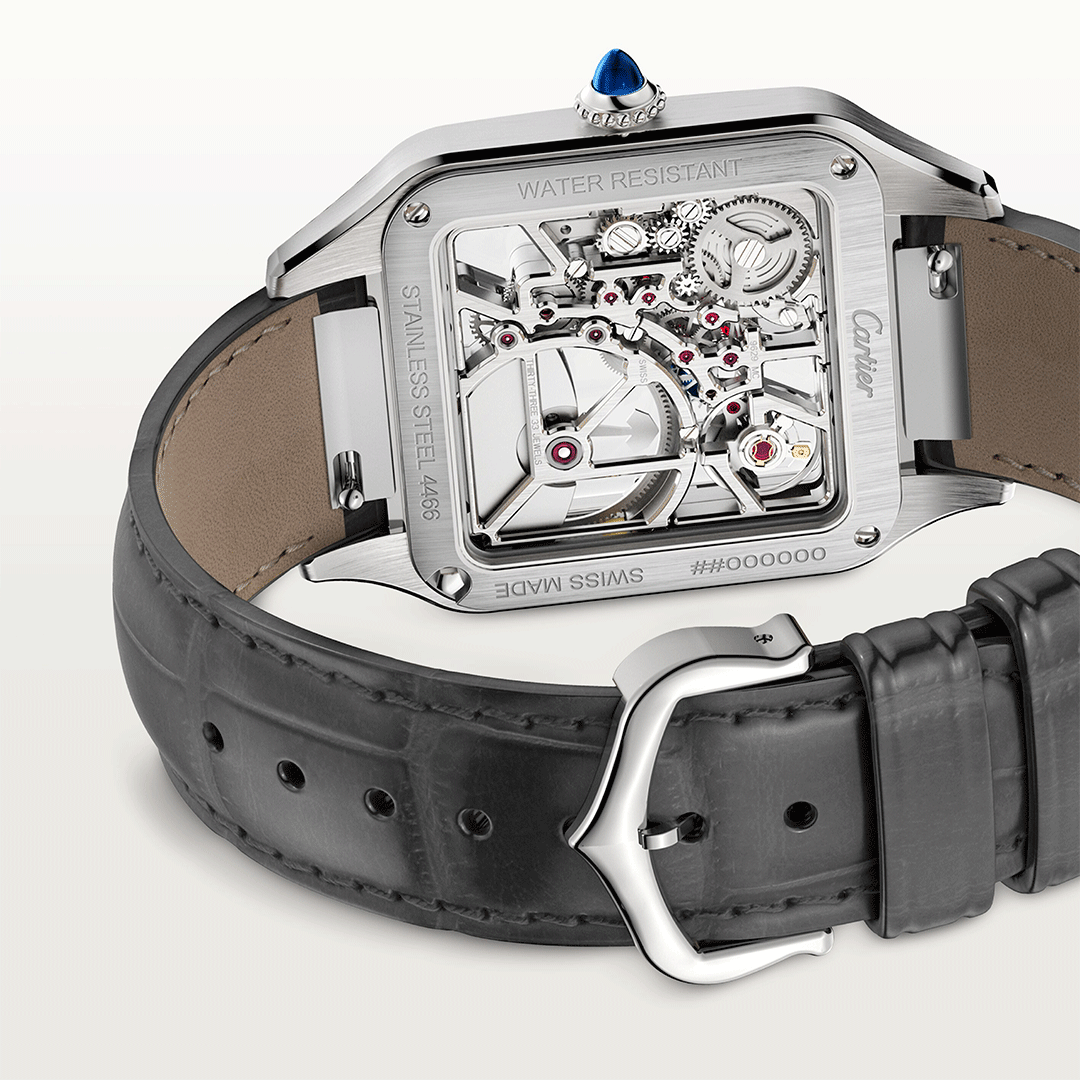 Cartier Santos-Dumont Skeleton Watch WHSA0032