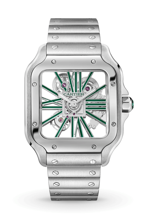 Santos De Cartier Skeleton WHSA0028