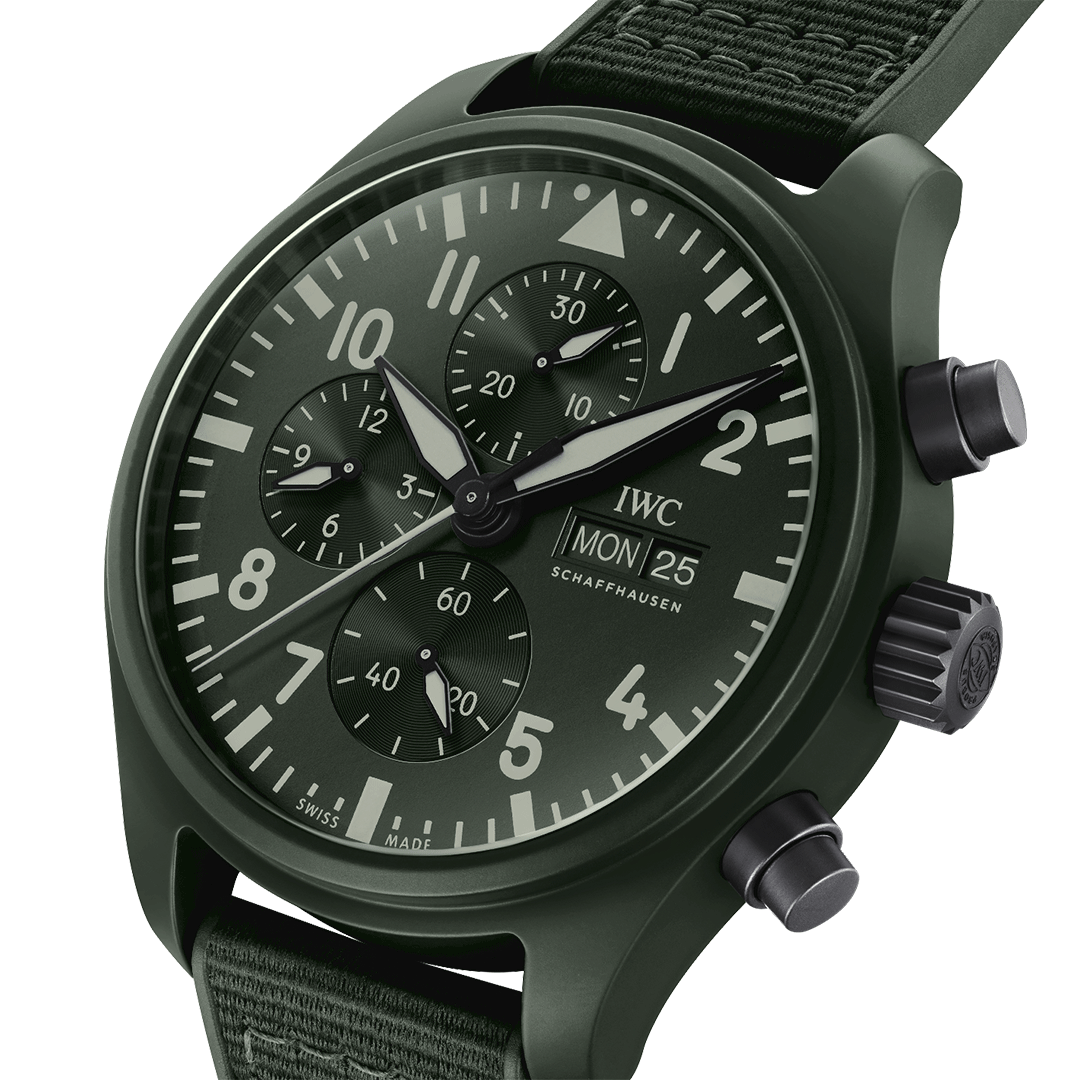 IWC Schaffhausen Pilot’s Watch Chronograph TOP GUN Edition “Woodland” IW389106