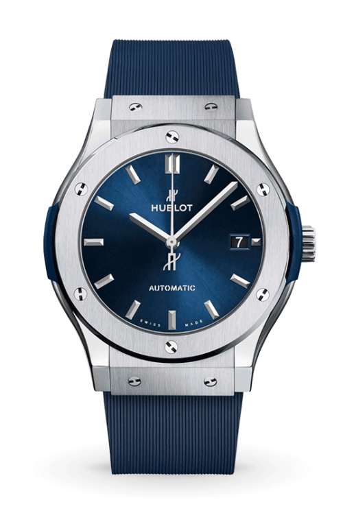 HUBLOT Classic Fusion Titanium Blue 45 mm 511.NX.7170.RX