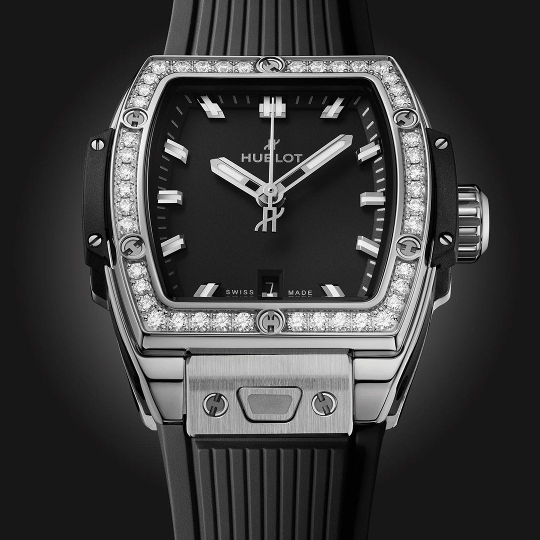 HUBLOT Spirit of Big Bang Steel Diamonds 32mm 682.SX.1170.RX.1204