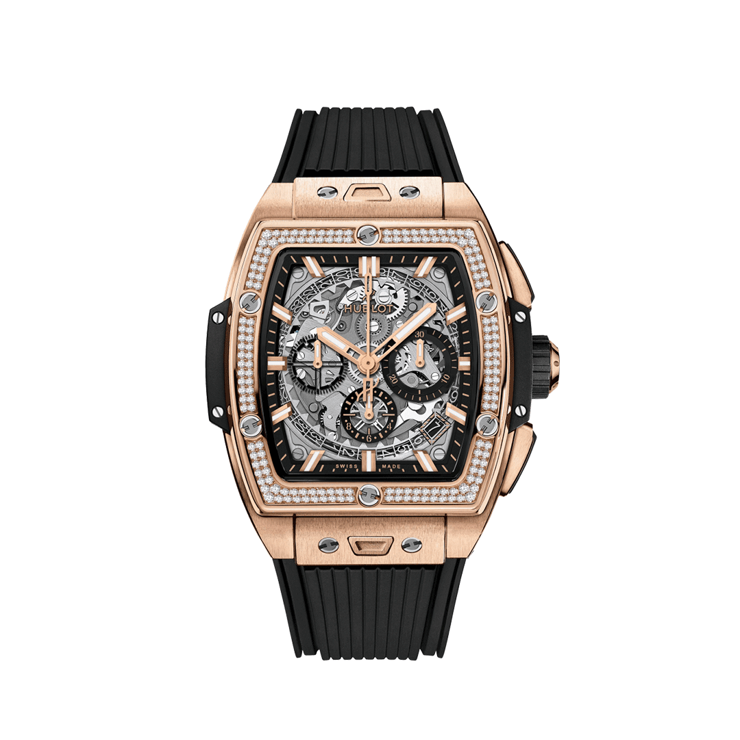 HUBLOT Spirit Of Big Bang King Gold Diamonds 42 mm 642.OX.0180.RX.1104