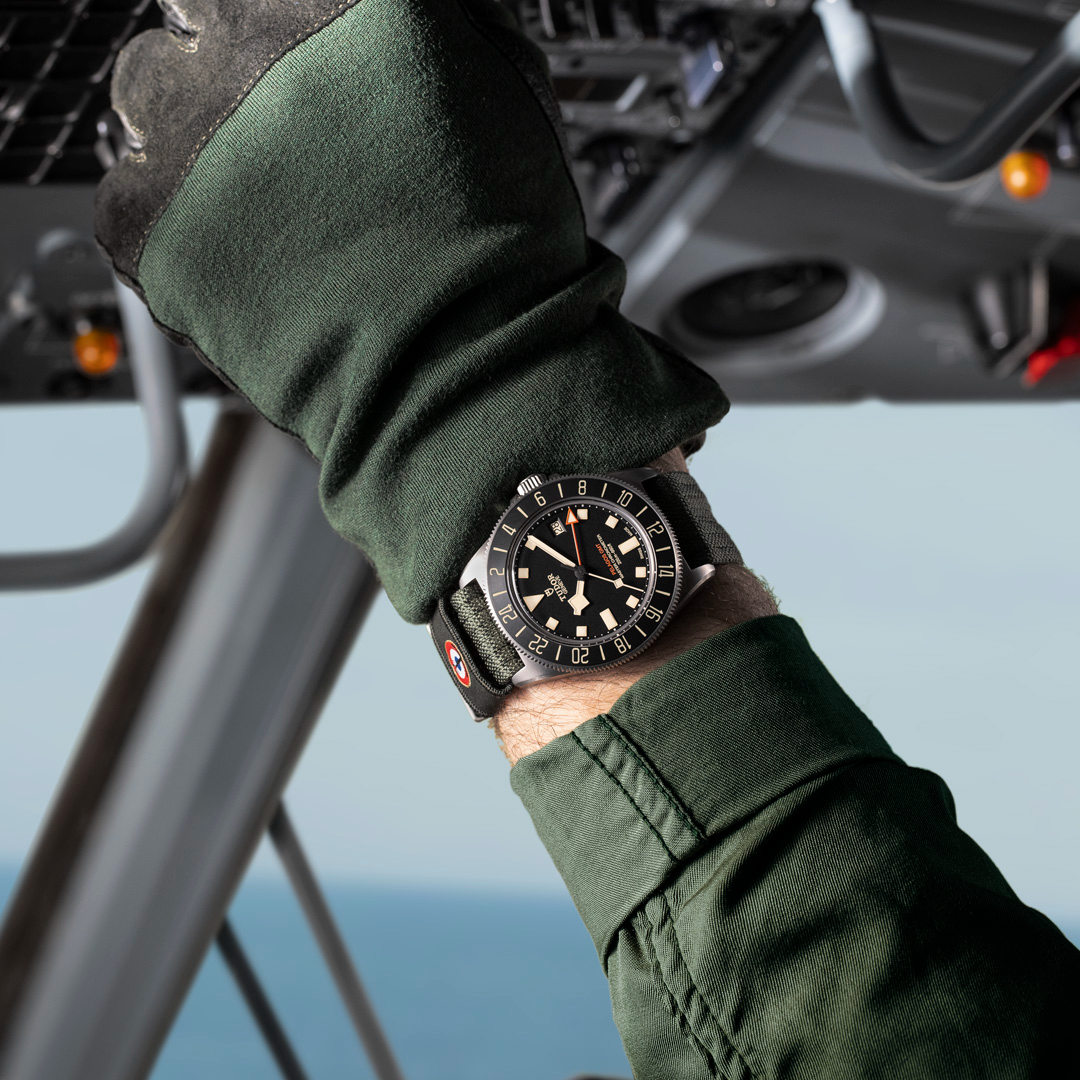 Tudor Pelagos FXD GMT 2542G247NU-FABR GREEN BLACK HMK BEIG W Pelagos